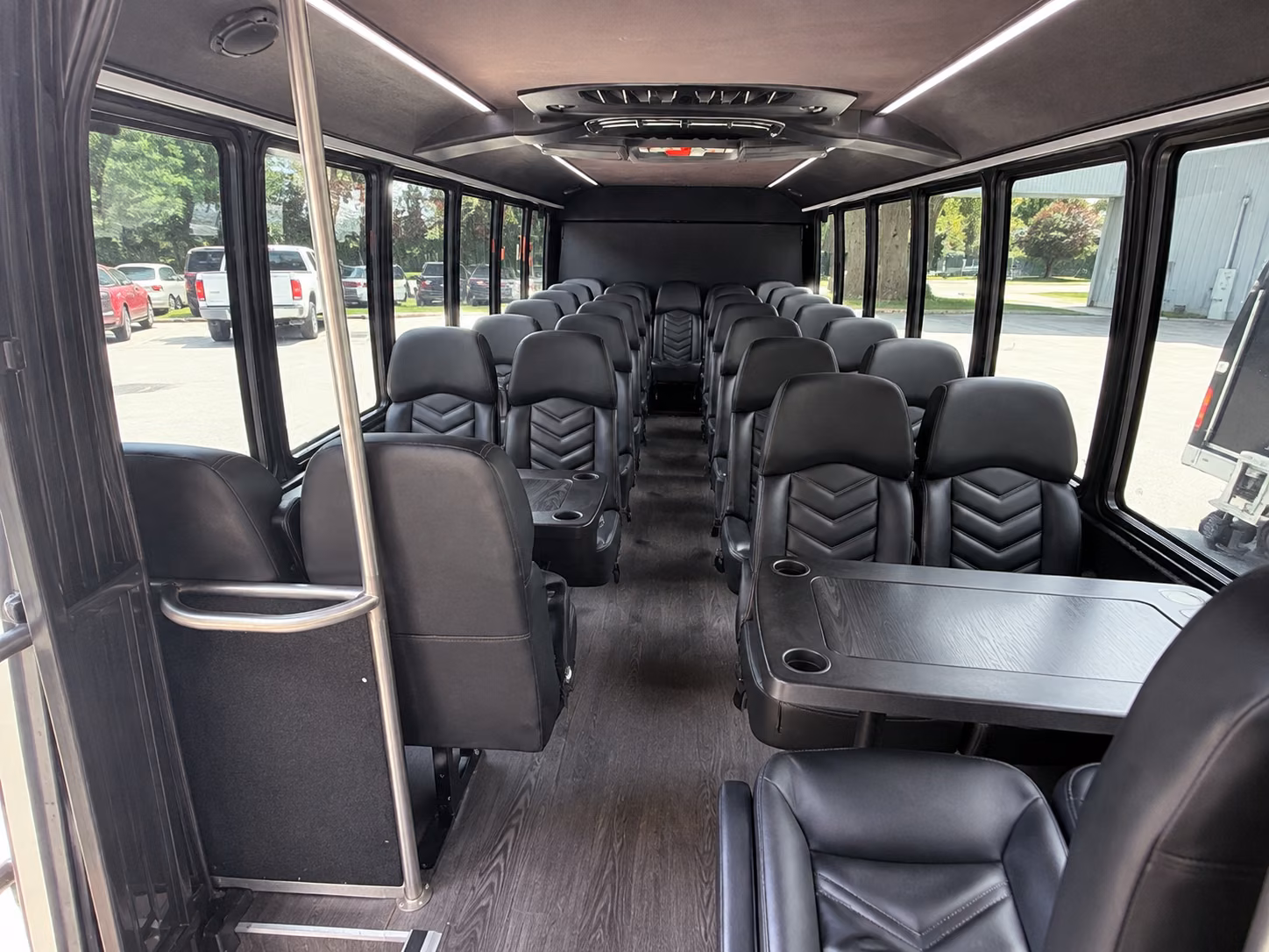 rapid city 20 passenger minibus inside