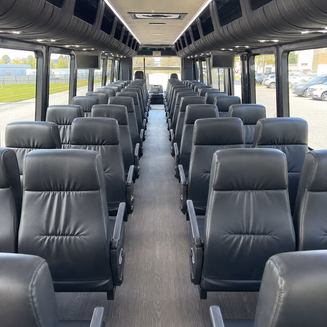 rapid city 35 passenger minibus inside