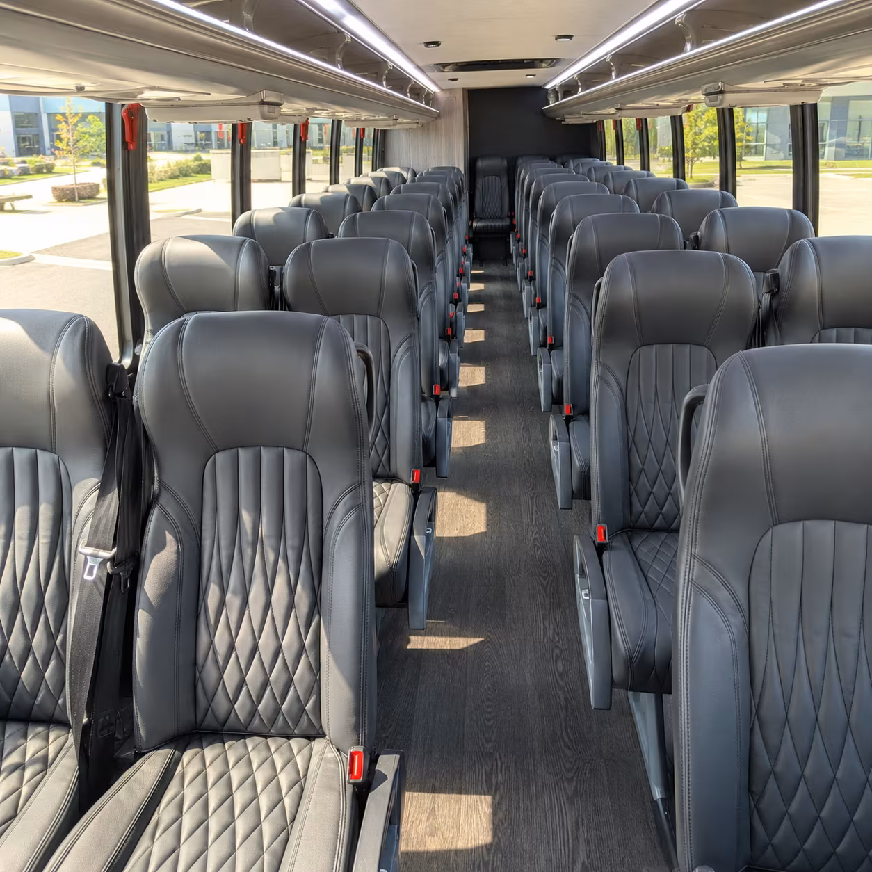 rapid city wedding transportation onboard seating