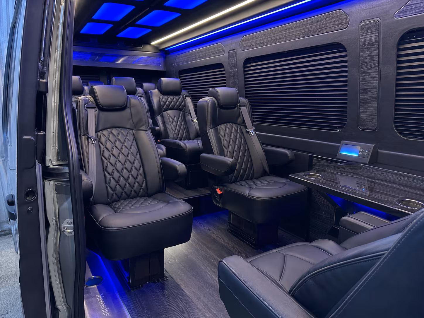 sprinter vans and small group prom transportation in rapid